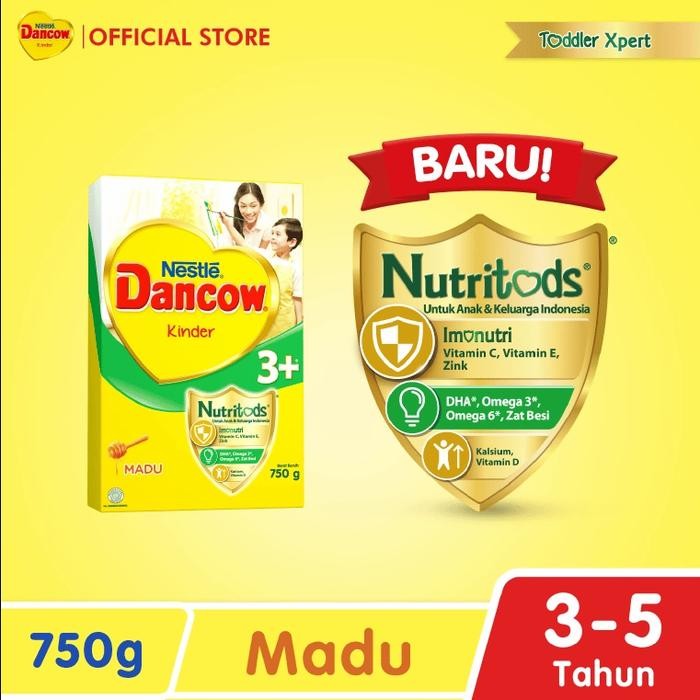 

Ready- Dancow 3+ Susu Pertumbuhan Rasa Madu 3-5 Tahun Box 750 Gr