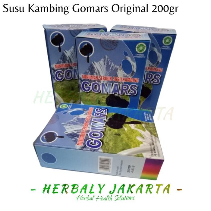 

Ready- Gomars 4 Box Susu Kambing Etawa Bubuk Original Bpom