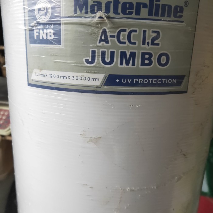 FIBER GLASS PAGAR PUTIH GARIS LEBAR 120CM (/)