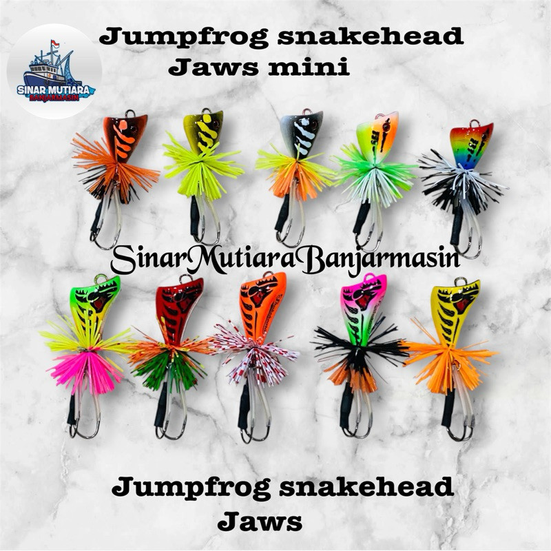 jumpfrog snakehead jaws &jaws mini