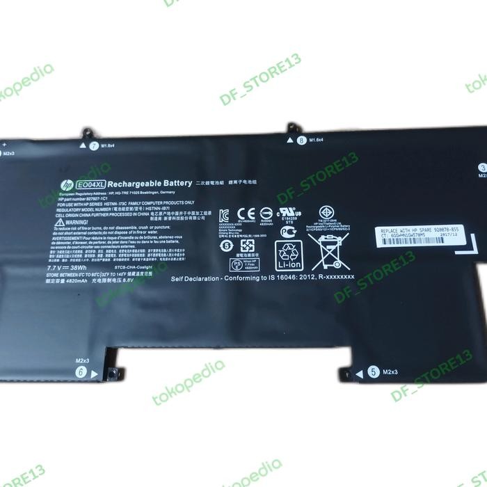 BATERAI ORIGINAL LAPTOP HP ELITEBOOK FOLIO G1 EO04XL HSTNN-I73C ORI GRATIS ONGKIR