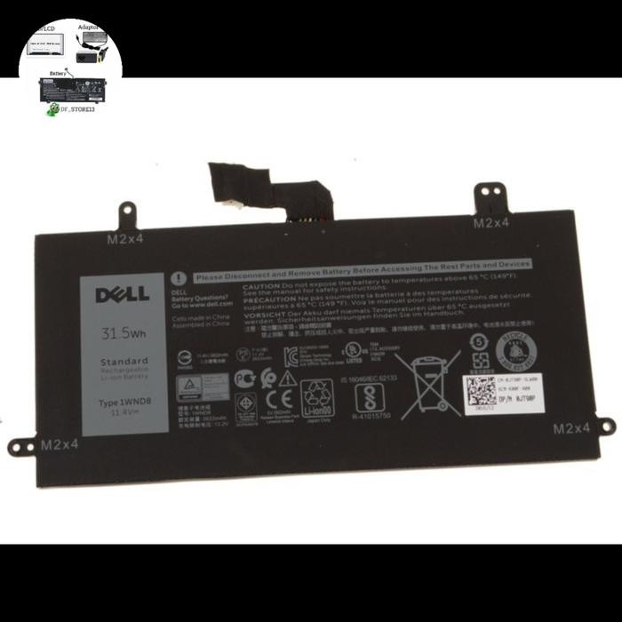 BATERAI BATTERY LAPTOP DELL LATITUDE 12 5285 5290 1WND8