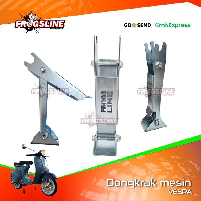 Dongkrak vespa Dongkrak mesin vespa Dongkrak mesin vespa portable