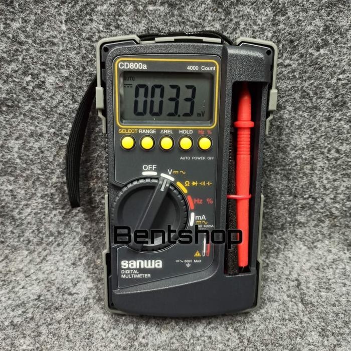 Mantab Multitester Multimeter Sanwa Cd800A Cd-800 A Cd 800 A Original