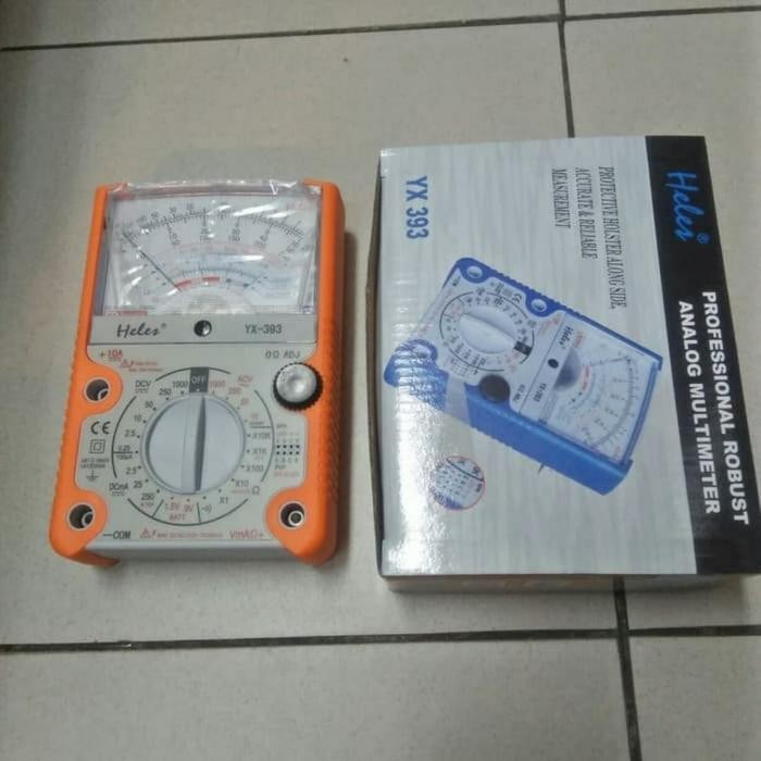 Murah Tester Heles Yx 393 / Multimeter Heles 393 / Multitester Heles 393
