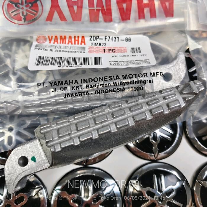 Footstep Foot Step Besi Alumunium Foot Step Belakang Yamaha Nmax New Nmax Xmax Kualitas Original