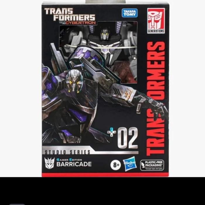 ASLI Transformers HASBRO Siege WFC : Barricade - Authentic TRANSFORMERS