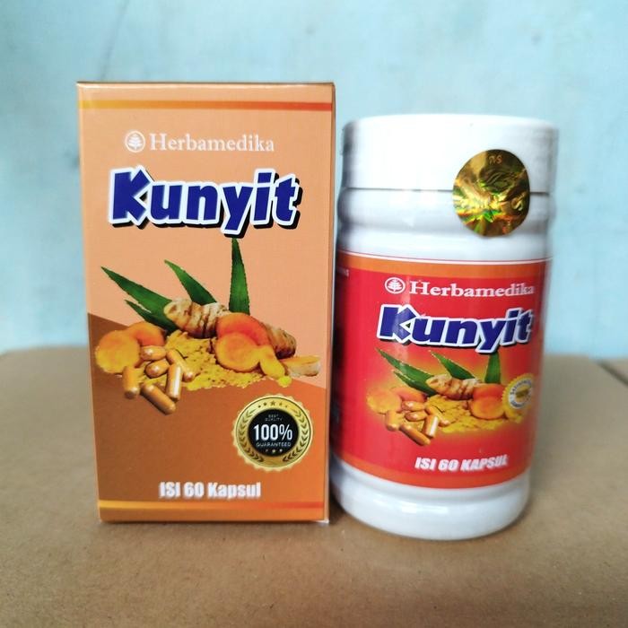 

Terlaris Kapsul Kunyit Herbamedika Isi 60 Kapsul