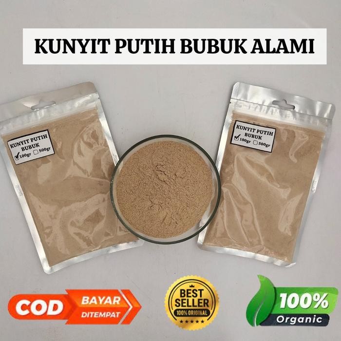 

Terlaris Bubuk Kunyit Putih Murni Premium