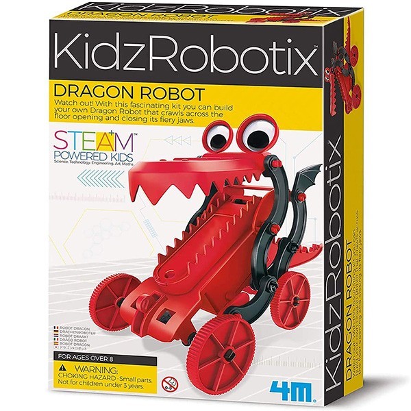 Mainan Edukasi DRAGON ROBOT - Ciptakan Robot Naga Sendiri
