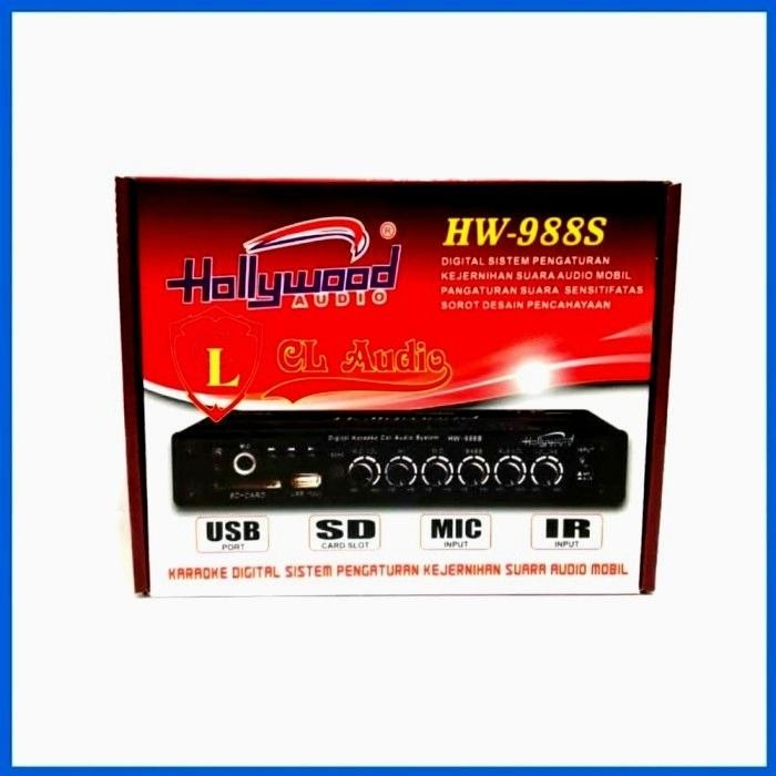 Pre Amp Equalizer Hollywood HW988S,with USB,remote