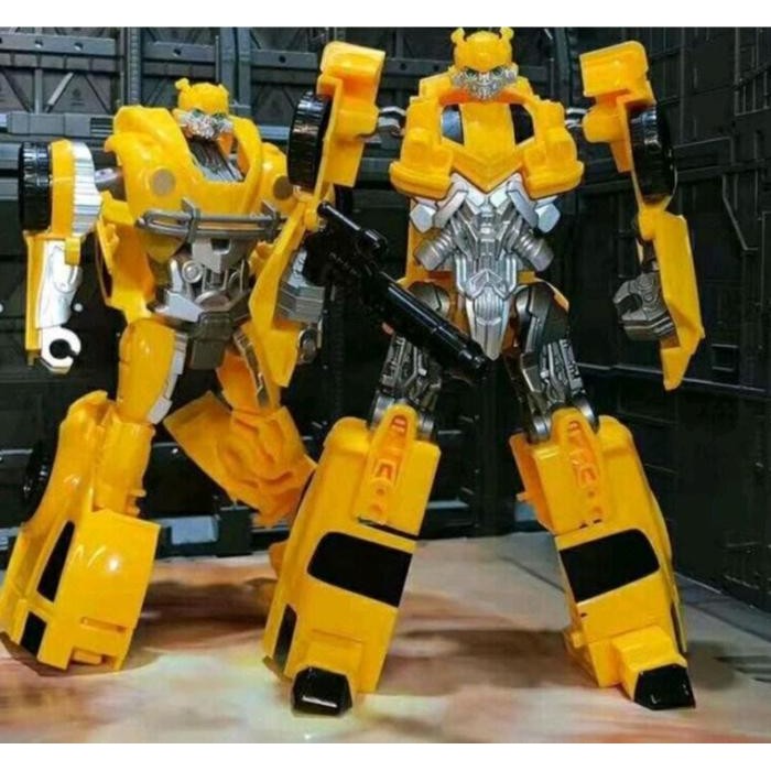Mainan Anak Robot Figure BMB Deformation BumbleBee Camaro - MEchanical