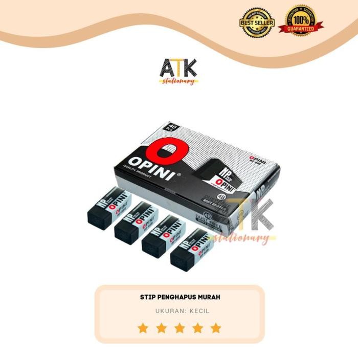 

Stip Penghapus Murah , Eraser B40 Setara Joyko ( 1 Pcs) atk