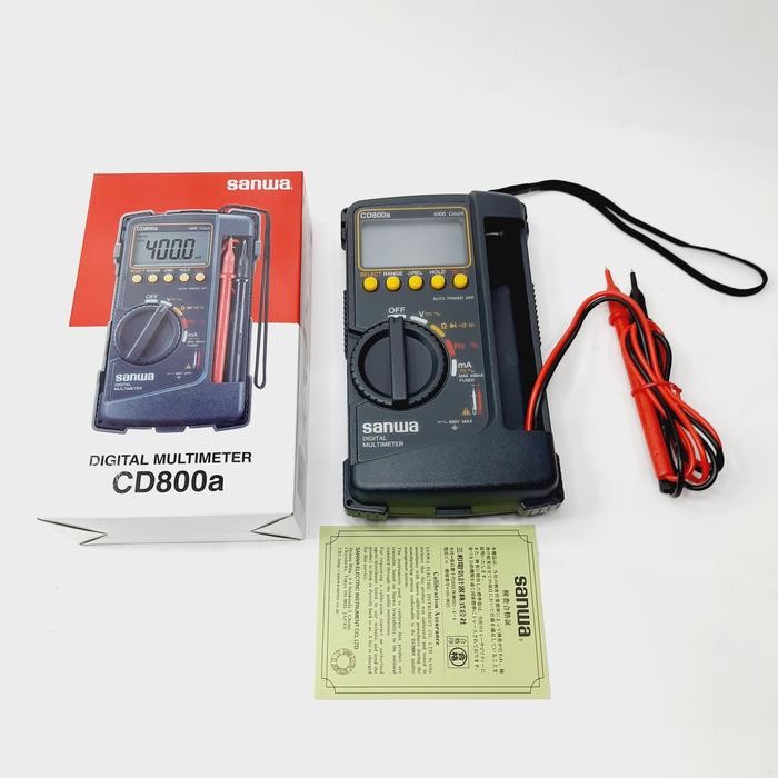 MULTI TESTER / MULTI METER DIGITAL SANWA CD 800A KUALITAS TERBAIK