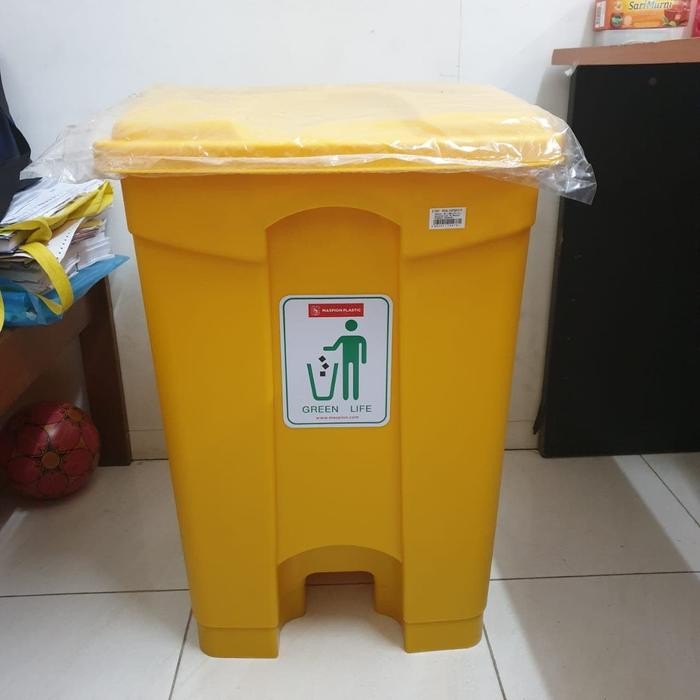 Maspion Pedal Dustbin Tempat Sampah Injak Besar 50-100L