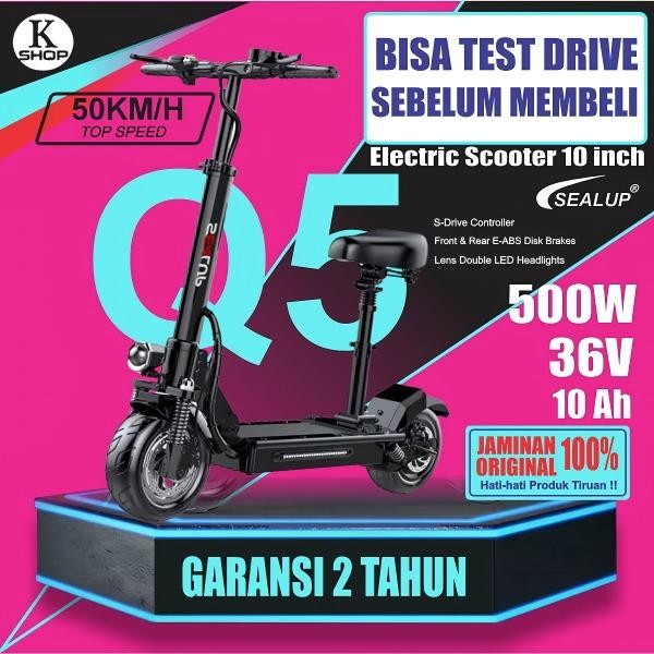 SEALUP Q5 SEPEDA LISTRIK / HOVERBOARD / ELECTRIC SCOOTER