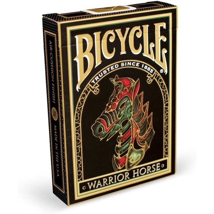 PROMO TERBATAS BICYCLE WARRIOR HORSE PLAYING CARD LIMITED EDITION