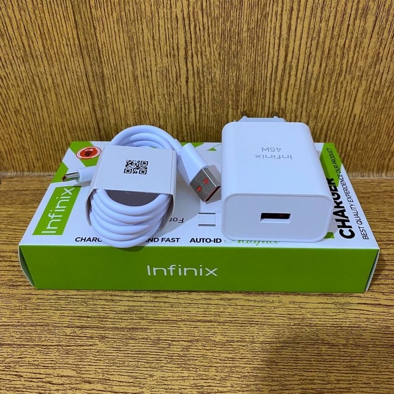 Charger Infinix Note 30 40 40Pro 40 Pro FAST CHARGER 45W