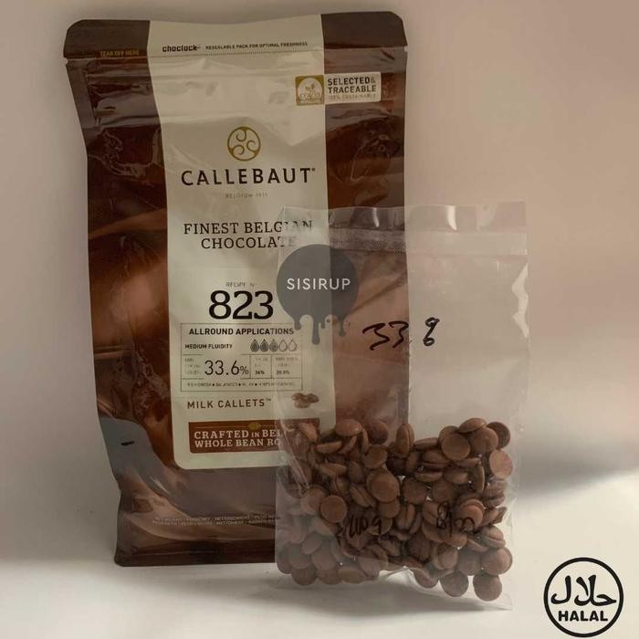 

Caraka.store1 Callebaut Milk Chocolate 33,6% repack 100 gr