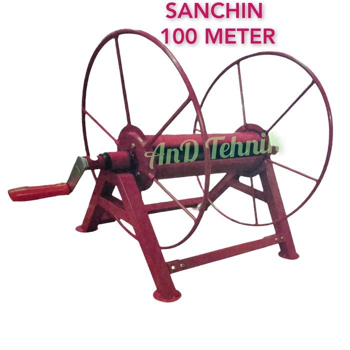 Banyak Dicari Gulungan Selang Air Sanchin 100 Meter / Hose Winch Reel Schw-100 100M
