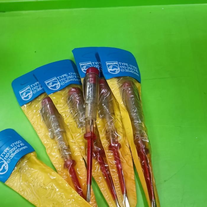 Tespen Philips Type 17150 110-250Vac 3.5X60Mm #Gratisongkir