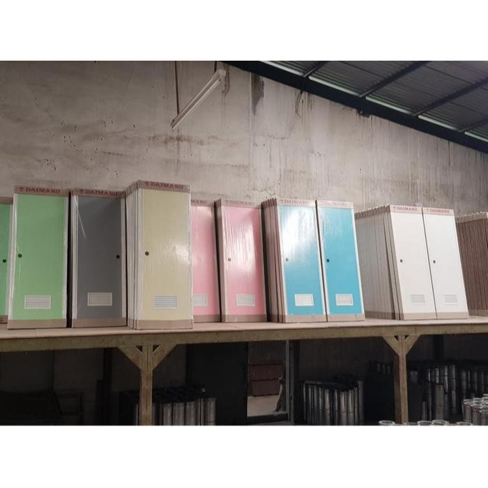 Pintu Pvc Abu Merek Daimaru Untuk Kamar Mandi / Wc