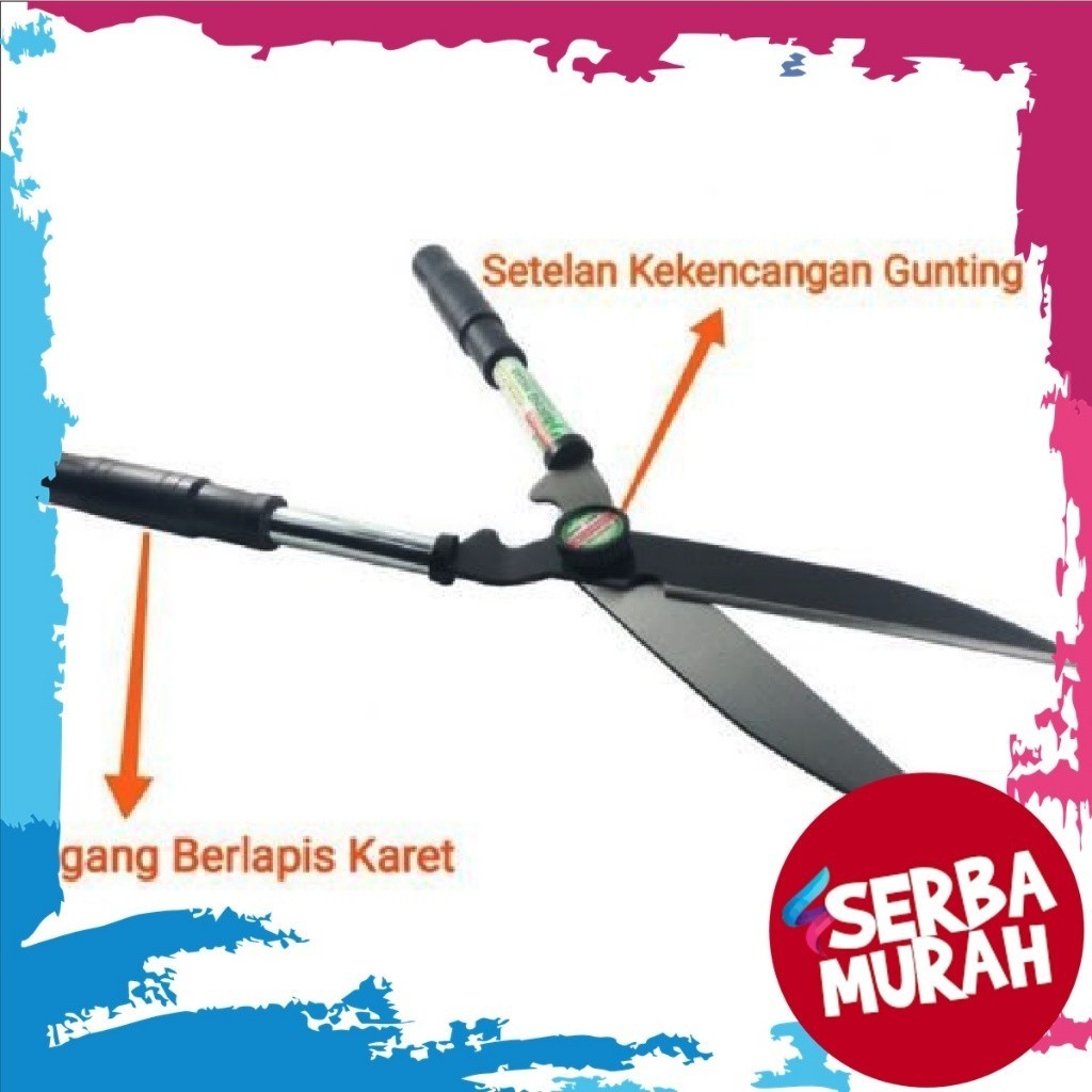 Kenmaster Gunting Rumput Pagar Sebaguna Besar