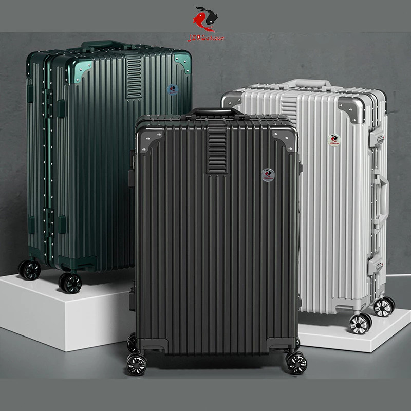 Jzr Suitcase 20 inch Koper/22 inch Koper/24 inch Koper klasik Tas Travel bag Ringan Beroda Empat dan