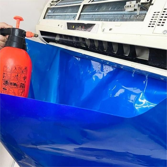 NEW ` TERPAL PLASTIK CUCI AC COVER CUCI AC PLASTIK CUCI AC