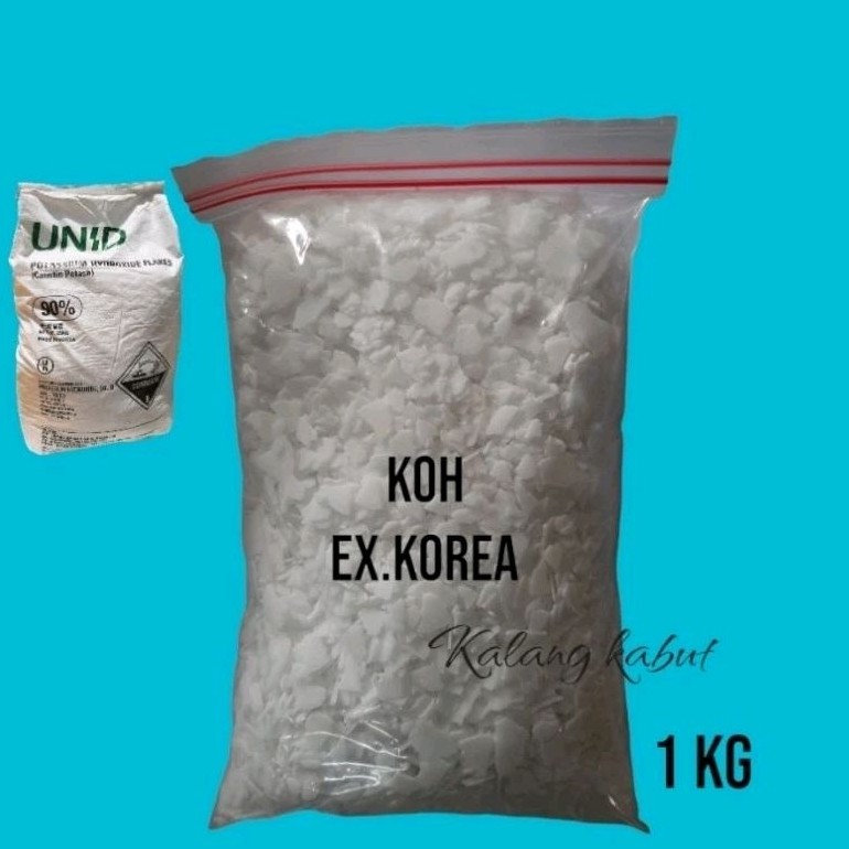 KOH - Kalium Hidroksida - 1 kg