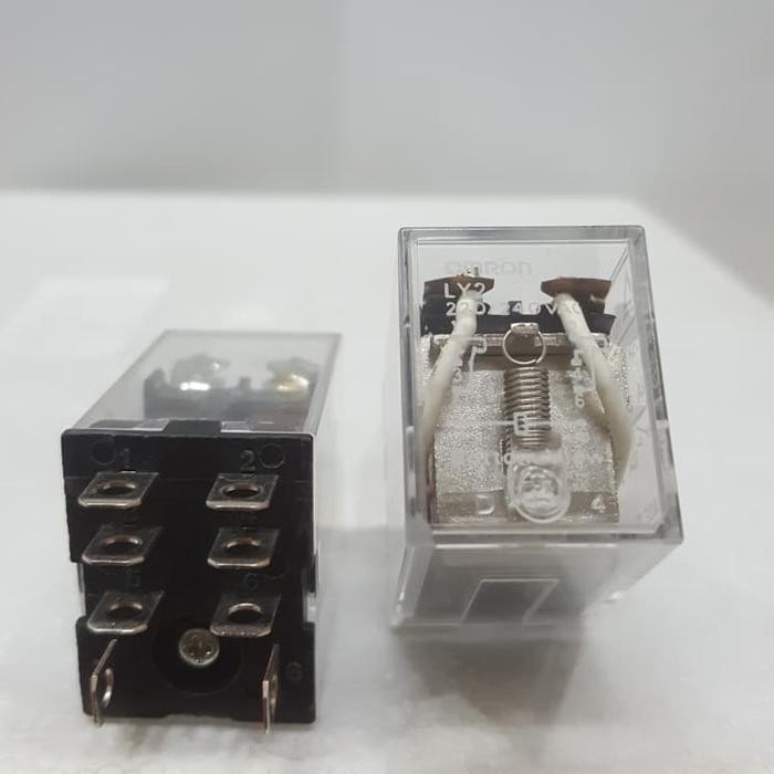 Relay Ly2 220V 8Kaki Omron New