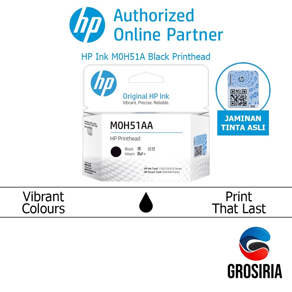 HP Printhead Cartridge Black 115 315 319 415 419 [M0H51AA]