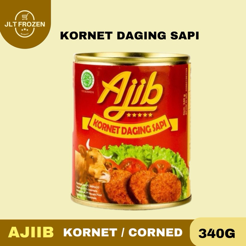 

Konter Makanan Ajib Corned Beef Chicken / Kornet Ayam / Kornet Sapi - 200Gr / 340Gr