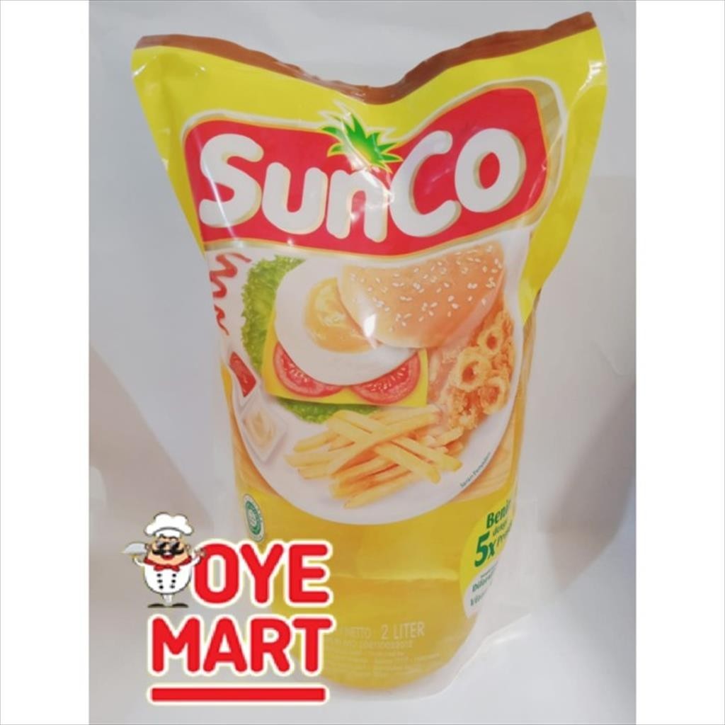 

Konter Makanan Sunco Minyak Goreng Sawit/Refill 1 Liter 2 Liter