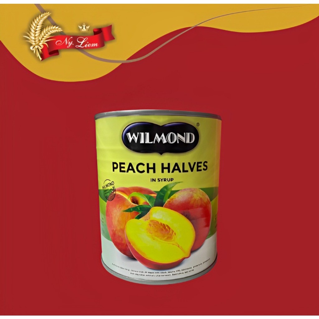 

Konter Makanan Wilmond Peach Halves 825 Gr