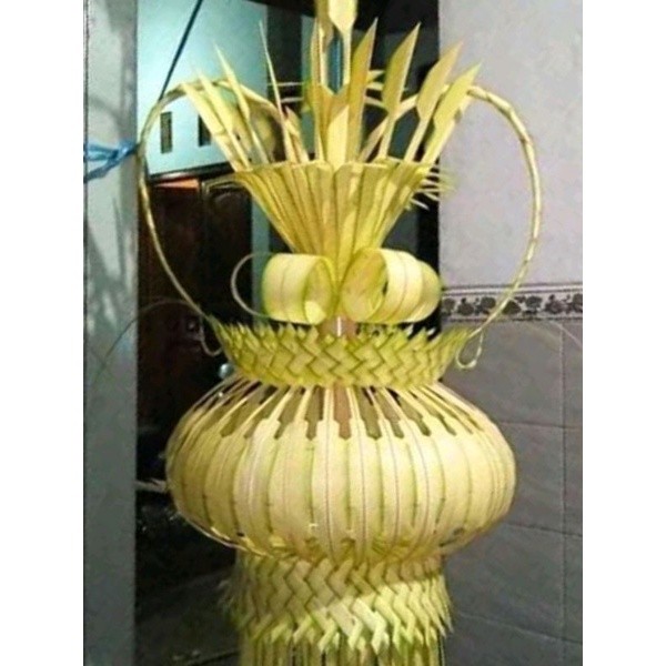 

Sensasi Lezat Daun Kelapa Muda Bahan Janur Atau Cangkang Ketupatper 20 Lembar