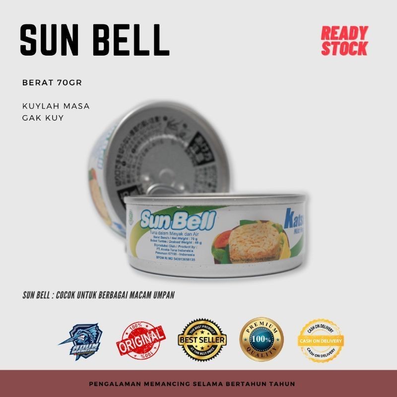 

Konter Makanan Tuna Kaleng Sunbell 70Gr