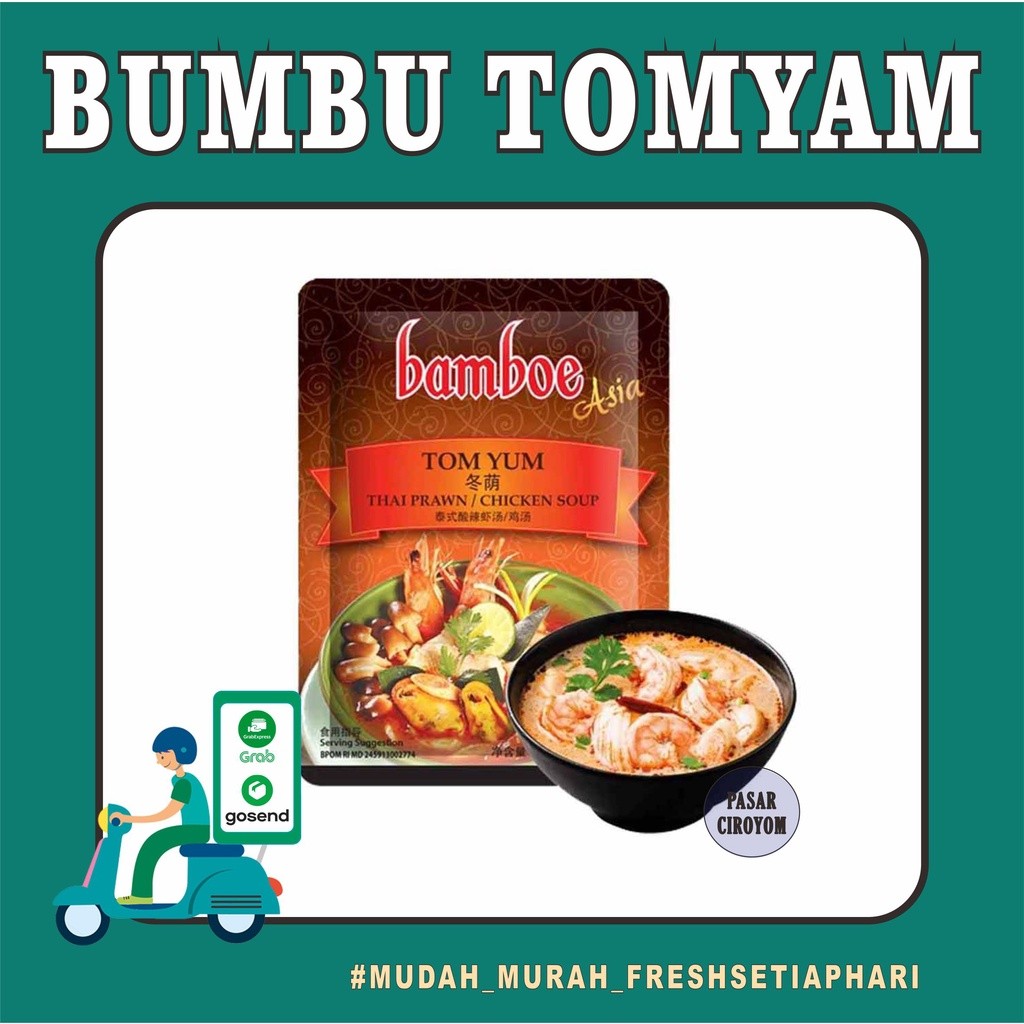 

Sensasi Lezat Bumbu Tomyam Bamboe / Bumbu Tomyam Thaiboy Fresh Bandung