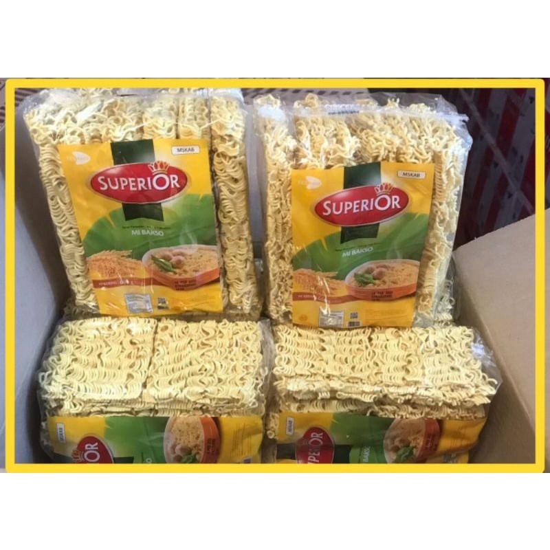 

Sensasi Lezat Mie Bakso Superior 600Gr