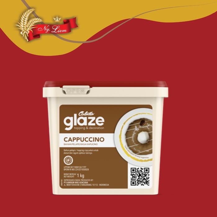 

Konter Makanan Colatta Glaze Cappuccino / Kapucino 1 Kg