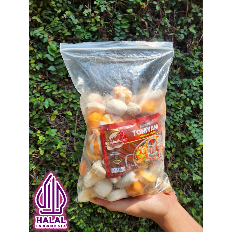 

Konter Makanan Cedea Mix Curah Premium 1Kg + Bumbu Tomyum / Suki Mix