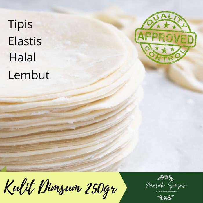 

Konter Makanan Kulit Dimsum Halal Tipis Lembut Warna Warni Bulat Dimsam