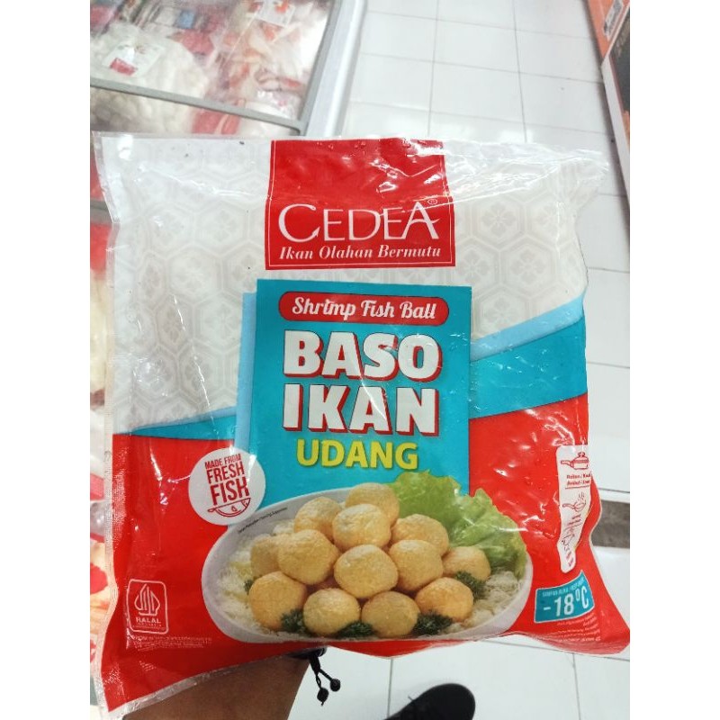 

Konter Makanan Cedea Baso Ikan Dan Udang 500Gr