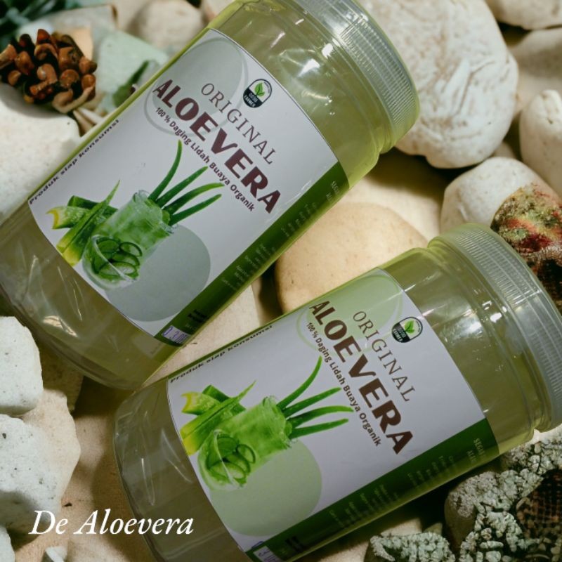 

Sensasi Lezat Lidah Buaya Kupas 100 % Khusus Konsumsi Organik Kemasan Botol 500 Gr