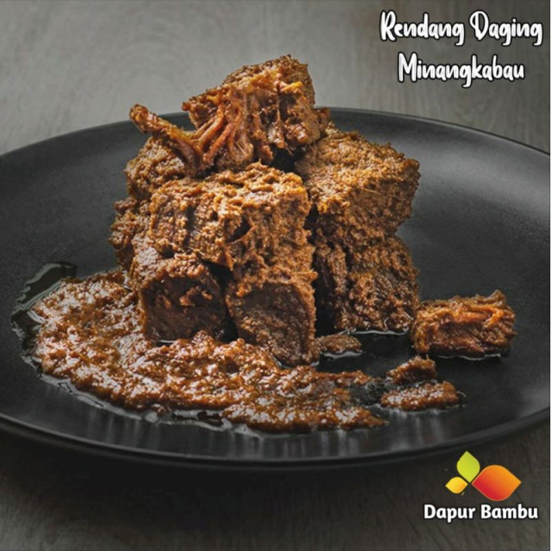 

Sensasi Lezat Rendang Daging Dapur Bambu 500 Gr / Rendang Paru / Rendang Hati Sapi / Rendang Bebek /