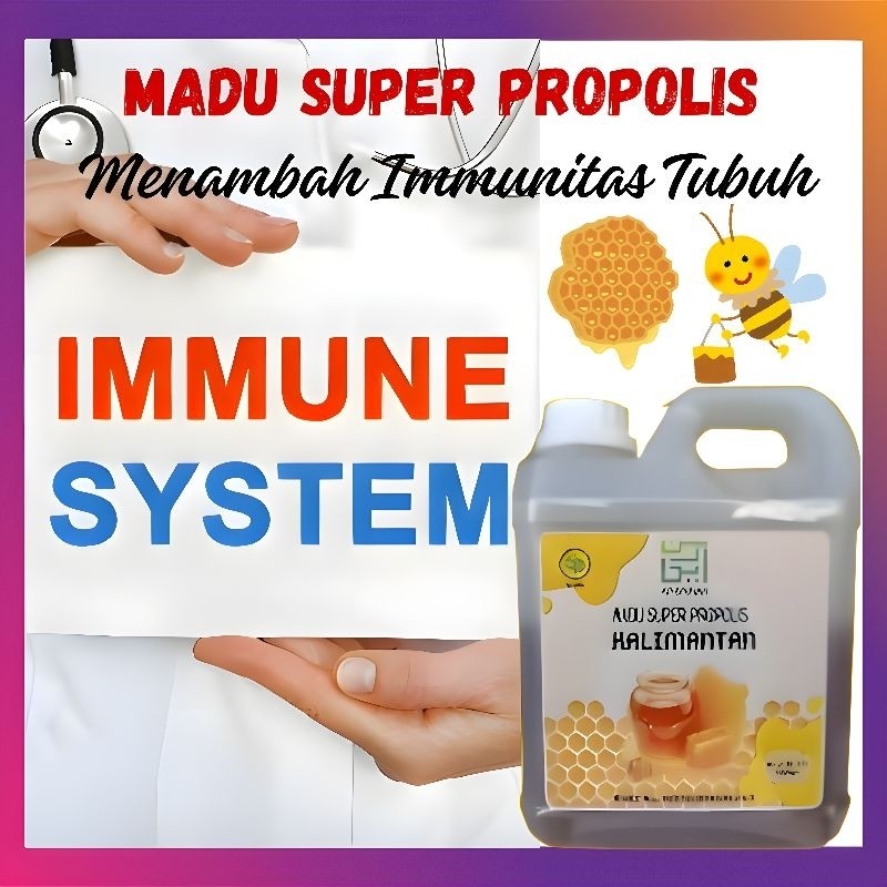 

Sensasi Lezat Madu Super Propolis Kalimantan Ar Rayhan 1 Kg Kombinasi Propolis Dan Bee Pollen Alami