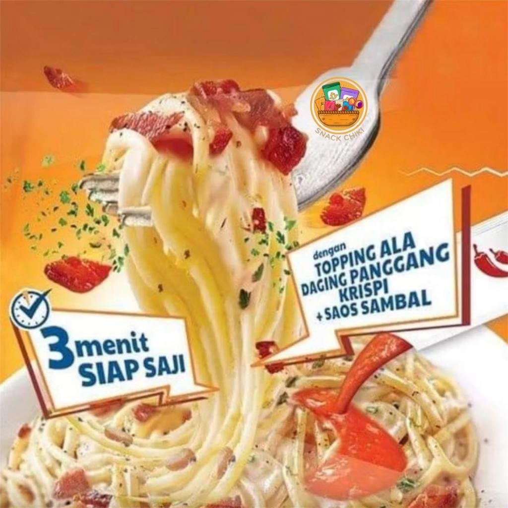 

Sensasi Lezat Paket 6 Pcs Wow Spaghetti Bolognese Carbonara