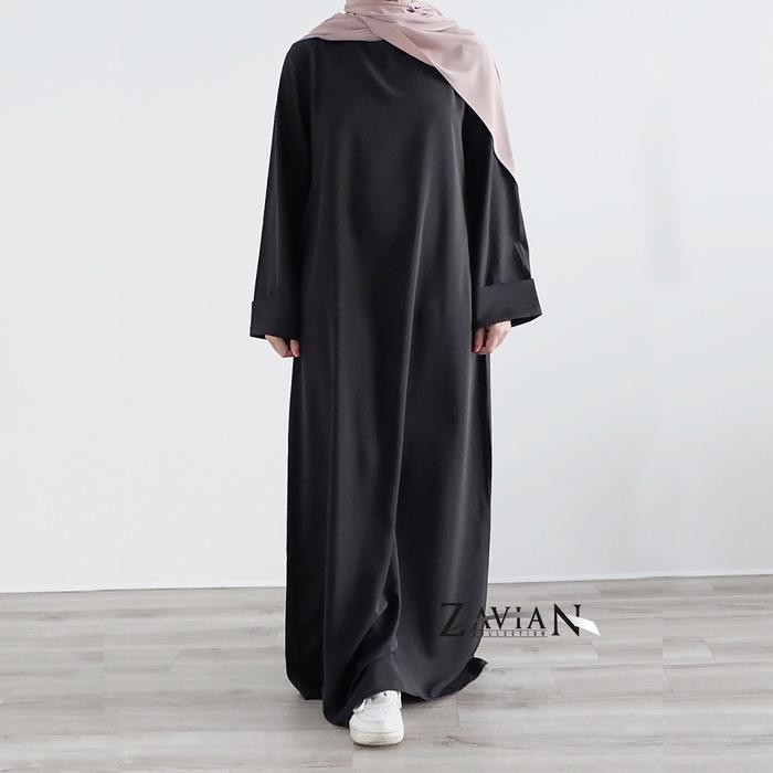 Abaya Hitam Terbaru 2024 Gamis Wanita Dewasa Wolfis Premium Ukuran S M L Xl Xxl / Gamis Abaya Turki