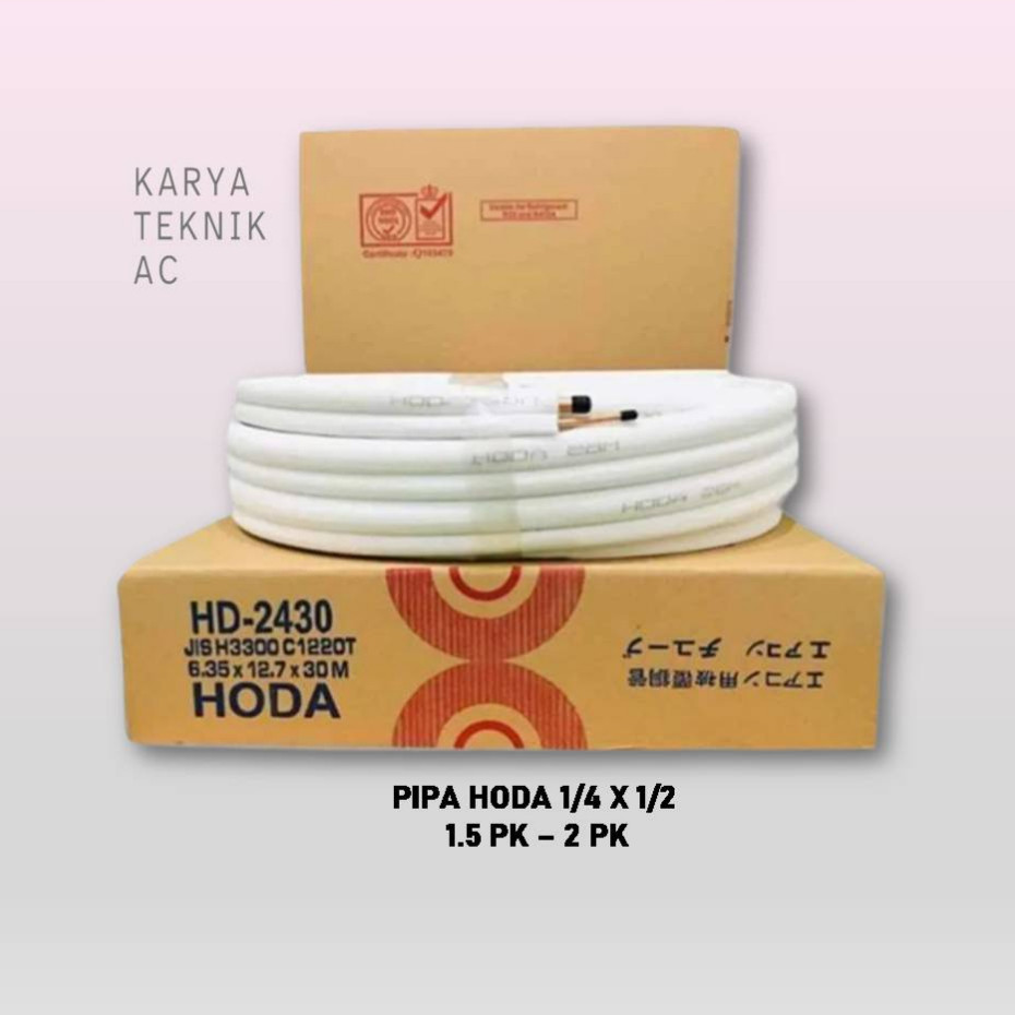 PIPA AC HODA 2PK 1/4 - 1/2 PER METER