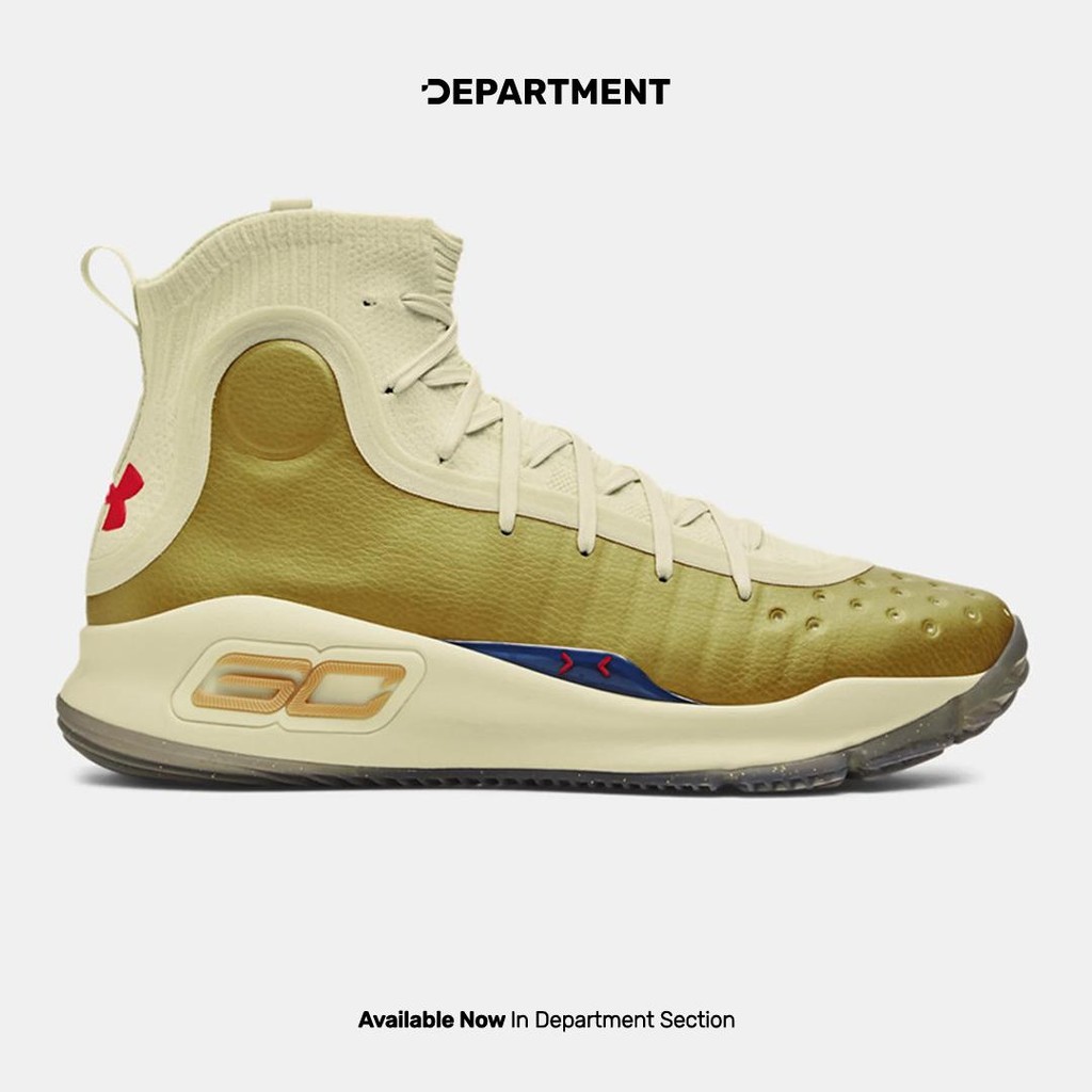 UNDER ARMOUR CURRY 4 RETRO "CHAMPIONS MINDSET" Sepatu Basket 1298306301 ORI